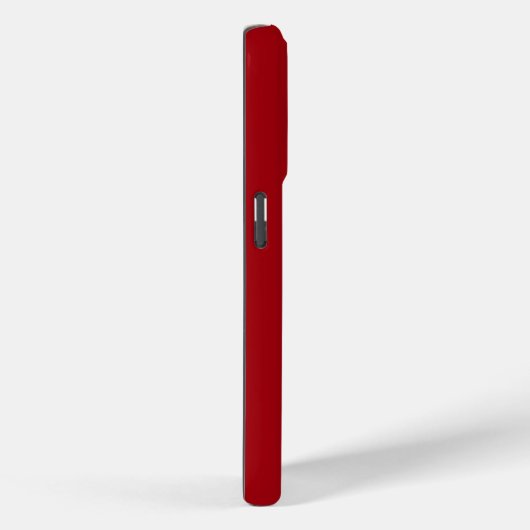 Minimale Monogramm Rot Case-Mate iPhone Hülle (Rückseite / Rechts)