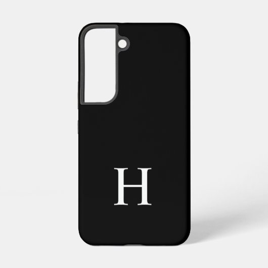 Minimale Monogramm Samsung Galaxy Hülle (Rückseite)