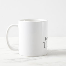 Minimale Motivations-Tassen-Quote Kaffeetasse