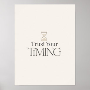Minimale Motivationsposter – Ästhetische Wandkunst Poster
