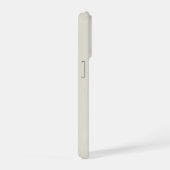 Minimale Natur-Set – Berg- und Baum-Kunst iPhone Hülle (Rechte Seite)