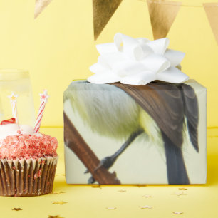 Minimale Natur-Vogelumwickelpapier Geschenkpapier