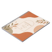 Minimale neutrale Journal-Notizbuch | Notizblock (Linke Seite)