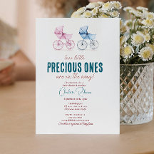 Minimale Niedliche Zwillinge Kinderdusche