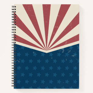 Minimale Notizbuchzeitschrift amerikanischer Sto Notizblock