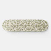 Minimale Olivenzweig-Muster Skateboard (Horizontal)