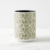 Minimale Olivenzweig-Muster Tasse (Zentrum)