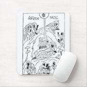 Minimale orthodoxe Weihnachtskrippe Mousepad (Mit Mouse)