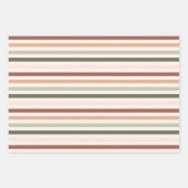 Minimale Osterweiche Frühlingsfarben Geschenkpapier Set (Vorderseite)