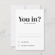 Minimale Oval Response Cards