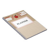 Minimale Pastelabdeckung Notizblock (Rechte Seite)