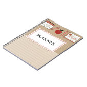 Minimale Pastelabdeckung Notizblock (Linke Seite)