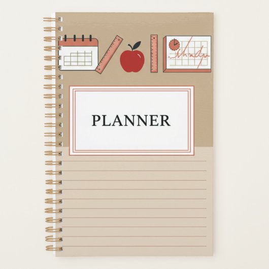 Minimale Pastelabdeckung Planer (Vorderseite)