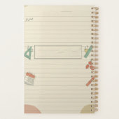 Minimale Pastelabdeckung Planer (Rückseite)