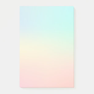 Minimale Pastell-Watercolor Stylisch Post-it Klebezettel