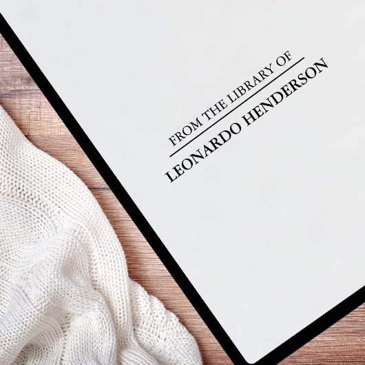 Minimale Personalisierte Selbstfärbung der Gummi-B Permastempel