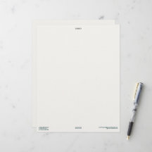 Minimale Premium-Briefkopfdesign