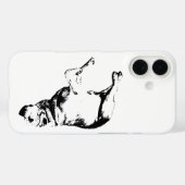 Minimale Pup-Präsenz Case-Mate iPhone Hülle (Rückseite (Horizontal))