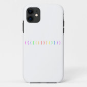 Minimale Regenbogenkonstruktion Case-Mate iPhone Hülle (Rückseite)