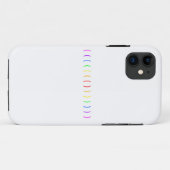 Minimale Regenbogenkonstruktion Case-Mate iPhone Hülle (Rückseite (Horizontal))