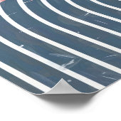 Minimale Regenbogensonne I Poster (Ecke)