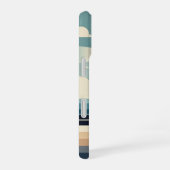 Minimale Retro-Leuchtturm iPhone 16 Hülle (Rechte Seite)