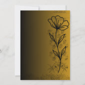 Minimale romantische Liebesgrüße Karte (Rückseite)