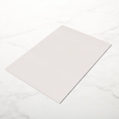 Minimale Rose Goldrausch Pinselstrich mit Bride Folieneinladung (Gedreht)