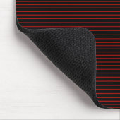 Minimale rote Linien Mousepad (Ecke)