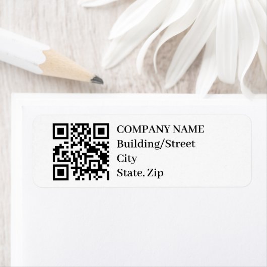 Minimale Rücksendeadresse des QR-Codes (Insitu)