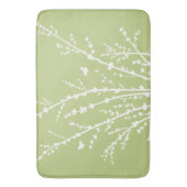 Minimale Schmetterlinge und Verzweigungen nach Maß Badematte (Vorderseite Vertikal)