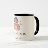 Minimale Schönheitspflege-Tasse Tasse (VorderseiteRechts)
