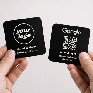 Minimale Schwarz-Weiß-QR-Gestaltung für Geschäftsr