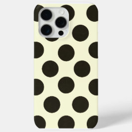 Minimale schwarze Punkte-Muster Case-Mate iPhone Hülle