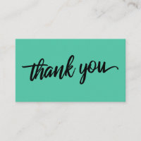 Minimale Script Typografie Biscay Green Vielen Dan