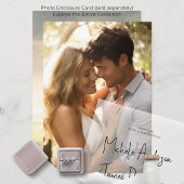 Minimale Script Typografie Formal Wedding Pergament Einladungen