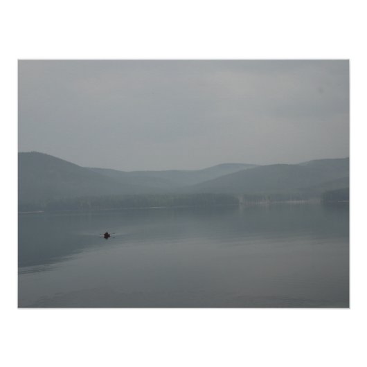 Minimale Seestille Poster (Vorderseite)