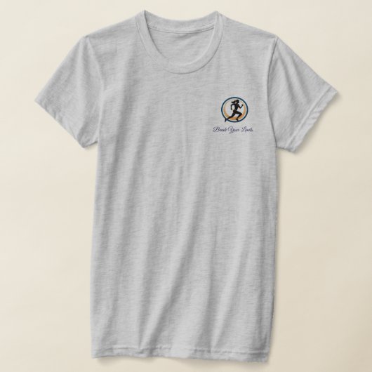 Minimale Silhouette Motion T - Shirt - Moderne Gra (Ablage )