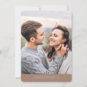 Minimale Skripteinladung Einladung (Rückseite)