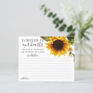 Minimale Sonnenblumen teilen sich eine Speicherkar