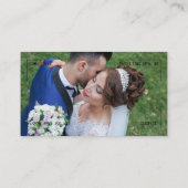 Minimale stilvolle Videography-Visitenkarten Visitenkarte (Rückseite)