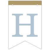 Minimale Streifen Personalisiert Geburtstag Wimpelkette (Zweite Fahne)