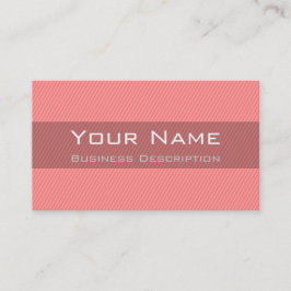 Minimale Streifen-Visitenkarte Visitenkarte
