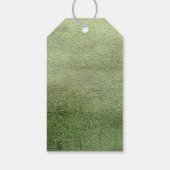 Minimale Tannenbaum-Weihnachtskarte Geschenkanhänger (Rückseite)