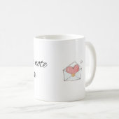 Minimale Tasse "Ein kleiner Liebesgruß" (VorderseiteRechts)