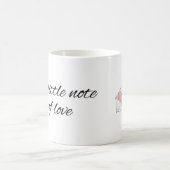 Minimale Tasse "Ein kleiner Liebesgruß" (Mittel)