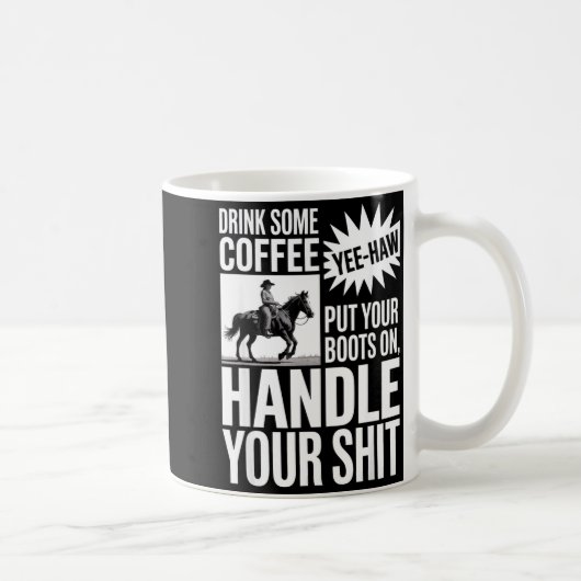 Minimale Trinke Etwas Kaffee Setze Dein Kaffeetasse (Rechts)