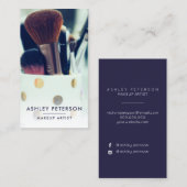 Minimale Typografie der einfachen Visitenkarte (Vorne/Hinten)