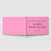 Minimale und einfache Beerdigung/Gedenkbuch Gästebuch (Voll)