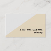 Minimale und einfache Berufliche Visitenkarte (Vorderseite)